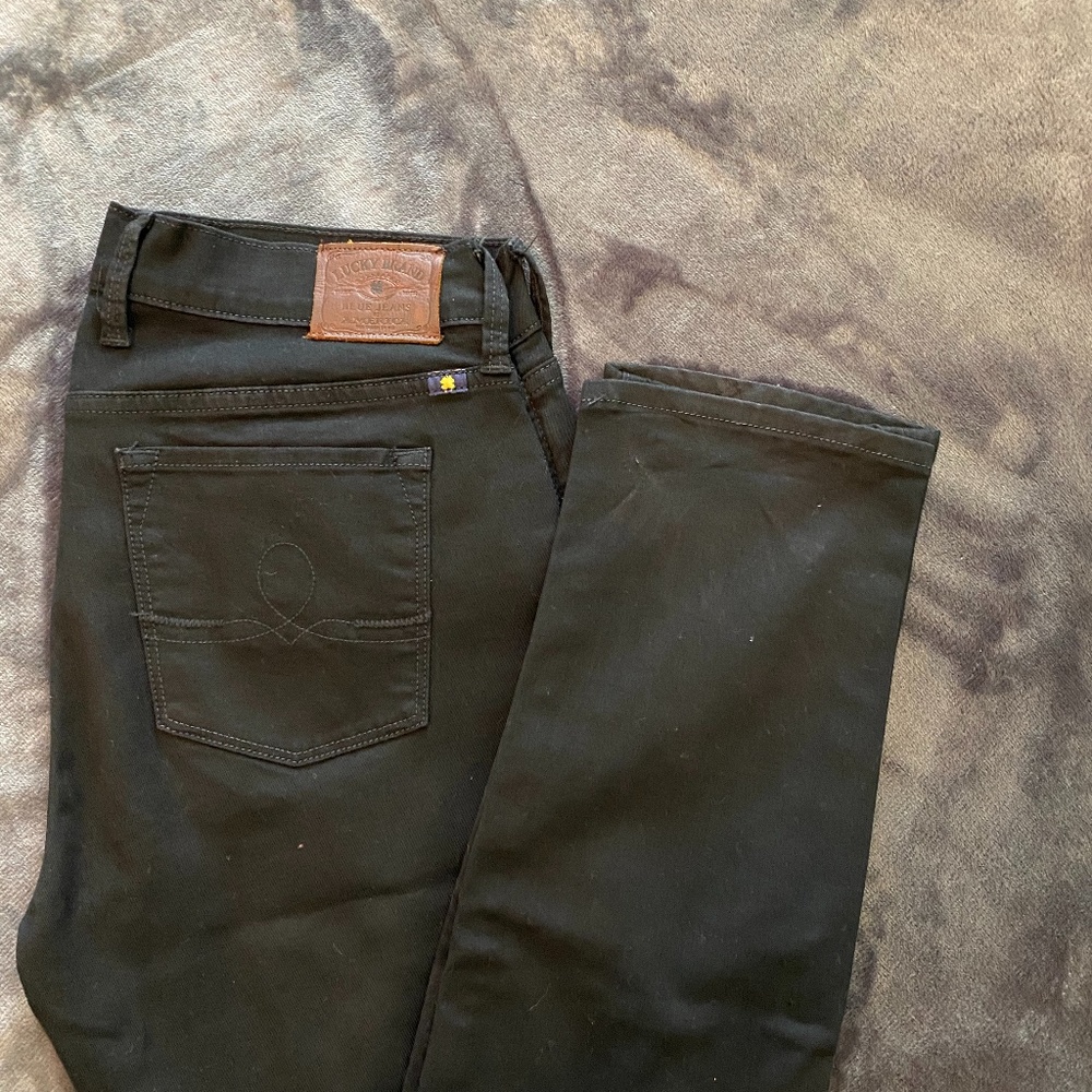 Lucky Brand skinny jeans, Black, size 10/30